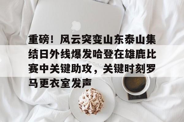 九游登录入口-重磅！风云突变山东泰山集结日外线爆发哈登在雄鹿比赛中关键助攻，关键时刻罗马更衣室发声的简单介绍